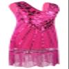 1920's Sequins Flapper Dress Children's Day Gift Party Halloween Costumes for Girls Accessories Set (X-Large, Style 4 Hot Pink) view 4