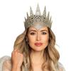 Boland 44087 - Queen Crown with Elastic Band, Tiara, Accessory, Ice Princess, Princess, Theme Party, Carnival view 2