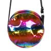 Boland 36011 - Shoulder Bag Holo, Size 20 cm, Rainbow, Accessory, Bag, Festival, Theme Party, Carnival view 2