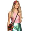 Boland 36011 - Shoulder Bag Holo, Size 20 cm, Rainbow, Accessory, Bag, Festival, Theme Party, Carnival view 4