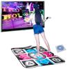 PUXING USB Dance Floor Mat, Non-Slip Dancing Step Dance Mat Pad Blanket Compatible for PC Laptop Video Game, Musical Play Mat Dancer Blanket for Kids/Adults/Family Home Entertainment view 2