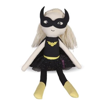 Great Pretenders Betty the Batgirl Doll, Batgirl Superhero Doll for Kids, Soft Bodied Doll for Kids