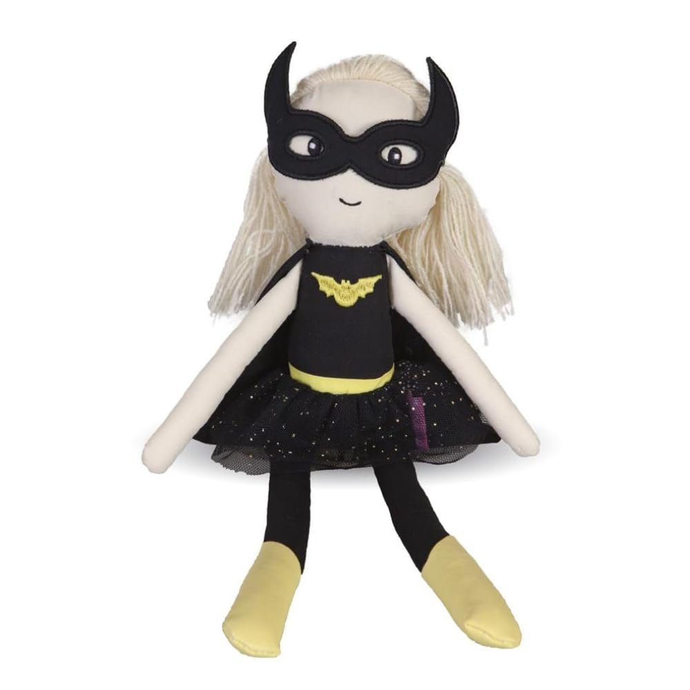 Great Pretenders Betty the Batgirl Doll, Batgirl Superhero Doll for Kids, Soft Bodied Doll for Kids