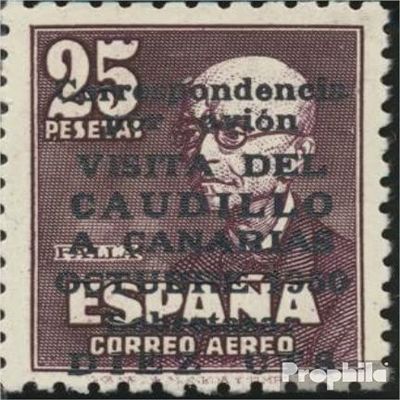 Spain 987II, Tested with Attest unmounted Mint/Never hinged ** MNH 1950 Kanarische Islands (Stamps for Collectors)