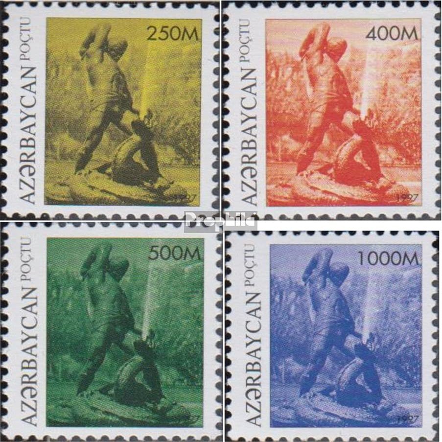 Aserbaidschan 342-345 (Complete.Issue.) unmounted Mint/Never hinged ** MNH 1997 Baxram Gur (Stamps for Collectors)