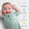 HALO DreamWeave Crib & Toddler Mattress - 100% Breathable Mattress and Core, Dual Sided 2-Stage Design, Machine Washable Cover, Hypoallergenic, Open Strand Polymer Core, Greenguard Cert. view 3