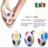 Rubik's Cube 3-Piece Gift Set (Rainbow Ball, Magic Star Puzzle and Twist Key Chain) Pocket Educational and STEM Toy, Brain Teaser, Stress Relief, Fun and Additive Fidget Toys For Adults, Teen and Kids view 4