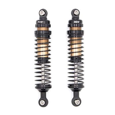 KYX Racing 90mm Metal Suspension Shock Absorber for 1/10 RC Crawler Car TRX-4 Axial Wraith SCX10 II D90 (2pcs)
