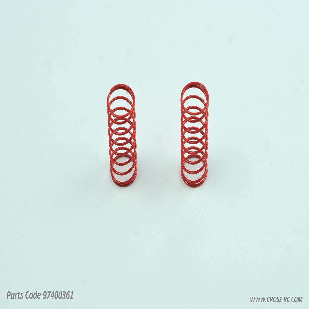 Cross RC 97400361 42mm Shock Spring (Red): SG4, SR4