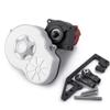 RC-Hub Metal Complete Transmission Case Gearbox with Dig Gear for 1:10 Axial SCX10 AX10 Wraith RC Crawler Car view 3