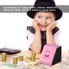 Coin Eating Saving Bank, Face Coin Bank Battery Operated Novelty Monkey Money Saving Box Piggy Bank for 3 Years+ Kids Boys Girls Adults Christmas Birthday New Year's Day Gift view 4