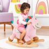 B. toys  Unicorn Rocker  Unicorn Rocking Toy  Wooden Ride  On  Classic Toys for Toddlers, Kids  18+ Months  Rodeo Rocker  Cleo view 4