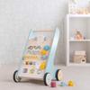 Bigjigs Toys FSC Certified Activity Baby Walker - Wooden Walkers for Babies, Eco-Friendly Baby Walkers for 1 Year Olds, Push Along Toys view 2