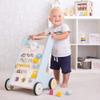 Bigjigs Toys FSC Certified Activity Baby Walker - Wooden Walkers for Babies, Eco-Friendly Baby Walkers for 1 Year Olds, Push Along Toys view 3
