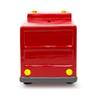 Isaac Jacobs Ceramic Red Fire Truck Coin Bank, Vehicle Money Bank Home Dcor, Piggy Bank Gift for Kids, Teens, and Adults (Red Fire Truck) view 4