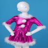 Agoky Kids Girls Christmas Dance Costume Shiny Glossy Metallic Tutu Skirt Jazz Modern Dance Ice Skating Dress Up Rose 12 view 4