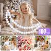 GOGOSO Ball Pit Balls for Toddlers Kids Plastic Balls for Ball-Pit Playpen Pool Baby Play Pastel BPA-Free Non Toxic Play Pastel Crush Proof Bal White Pearl White 100pcs view 3