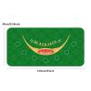 Alabohuke 47x23.6 Inch Poker Mat, Blackjack Table Non-Slip Rubber Poker Table Top Game Mat, Blackjack Professional Casino Table Layout, Suitable for Parties, Home Entertainment, Game Night view 2