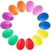 Augshy 14 PCS Egg Shakers Percussion Musical Egg Maracas Easter Egg Kids Toys (Plastic) view 1