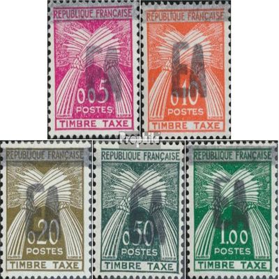 Algeria P49-P53 (Complete.Issue.) unmounted Mint/Never hinged ** MNH 1962 Postage Stamps (Stamps for Collectors)