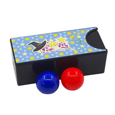 angwang Changeable Magic Box,Changeable Magic Box Turning The Red Ball Into The Blue Ball Props Magic Tricks Toys Classic Toys