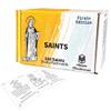 Agape Flashcards- Saints Study Flashcards: 100 of The Most Interesting and Inspiring Patron Saints | Pack of 100 Study Flashcards | Perfect for Learning Saints History and Lives | Made in USA view 1