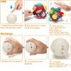 teytoy Baby Music Shake Dancing Ball Toy, Developmental Bumpy Ball Sensory Soft Toys, Easy to Grasp Bumps Help Develop Motor Skills for Girls and Boys Ages 12 Months and Up view 4