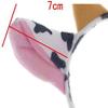 Aiffort 2Pcs Funny Cow Headband Cow Ears and Horns Design Headband Hair Accessiores for Halloween Christmas Party Show Performance view 2