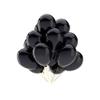 10Pcs Glossy Latex Balloons Colorful Balloons Happy Birthday Party DIY Kids Toys Gift Supplies Not Metal Latex,Black,12inch view 1
