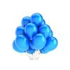 10Pcs Glossy Latex Balloons Colorful Balloons Happy Birthday Party DIY Kids Toys Gift Supplies Not Metal Latex,Blue,10inch view 1