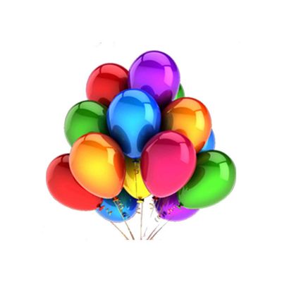 10Pcs Glossy Latex Balloons Colorful Balloons Happy Birthday Party DIY Kids Toys Gift Supplies Not Metal Latex,Mix,10inch