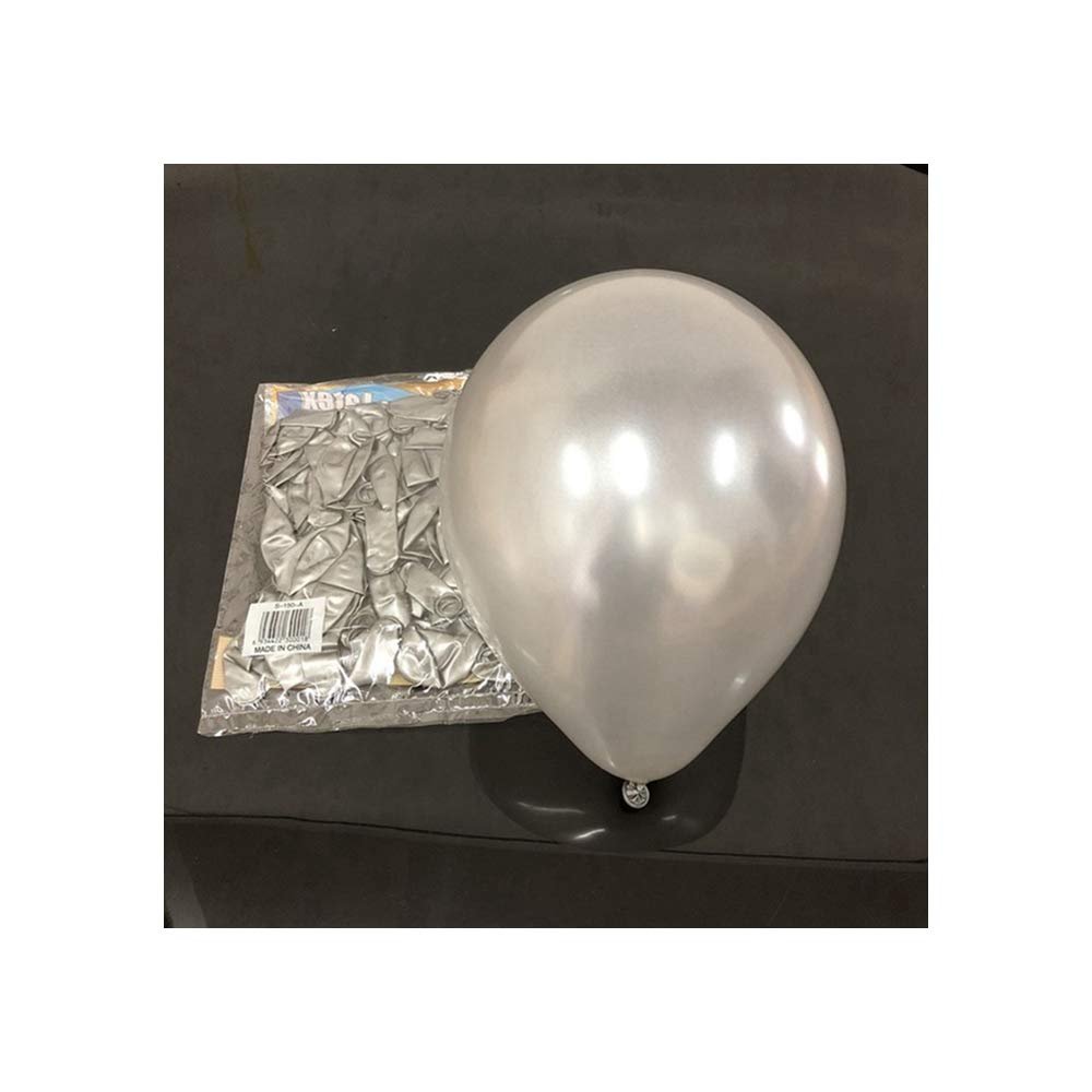 10/20/30/50Pcs 10inch 1.5g Latex Balloons Happy Birthday Party Wedding Christmas Decorations Balloon Kids Air Balls Globos,Silver,30Pcs