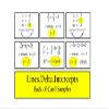 Math Wiz Flashcards Deck 21 Delta Intercepts Lines view 3