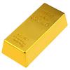 BESTOYARD Fake Gold Brick Prop 6.49 Inch Plastic Gold Bullion for Desktop Decoration Paperweight Doorstop Novelty Joke view 1