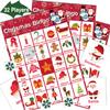 V-Opitos Christmas Bingo Game, 32 Players - Christmas Party Games for Kids and Adults, Xmas Bingo Card for Family/Class/Group Activities view 1