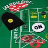 Cyber-Deals Craps Starter Kit Sets, Featuring Authentic Las Vegas Casino Table-Played Dice with Clear Acrylic Dice Boat (Binion's (Red Frosted)) view 1