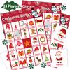 V-Opitos Large Size Christmas Bingo Game Cards, 6 * 8.5 Inch - 24 Players - Christmas Party Games for Kids and Adults, Xmas Bingo Card for Family/Class/Group Activities view 1