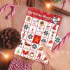 V-Opitos Large Size Christmas Bingo Game Cards, 6 * 8.5 Inch - 24 Players - Christmas Party Games for Kids and Adults, Xmas Bingo Card for Family/Class/Group Activities view 2