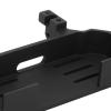 Alomejor RC Front Bumper Metal Front Bumper Base RC Car Accessory Parts Fit Compatible with / 1/10 RC Crawler Car(Black) view 4