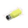 CHANCS DC Gear Motor 4pcs Double Shaft for Arduino Robot Remote Control Car Motor with Wheel DIY Smart Car Chassis Motor view 2