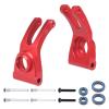 Hobbypark Aluminum Rear Hubs for Arrma 1/10 Granite 4X4,Typhon, Big Rock, Senton, Replacement of AR330467,Option Parts (Red) view 1