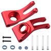 Hobbypark Aluminum Rear Hubs for Arrma 1/10 Granite 4X4,Typhon, Big Rock, Senton, Replacement of AR330467,Option Parts (Red) view 3
