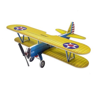 Dancing Wings Hobby 4CH Micro 450mm RC Foamy Indoor Outdoor Biplane Stearman PT-17 Kaydet (E2505-155E)
