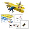 Dancing Wings Hobby 4CH Micro 450mm RC Foamy Indoor Outdoor Biplane Stearman PT-17 Kaydet (E2505-155E) view 3
