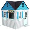 Lifetime Heavy Duty Plastic Outdoor Playhouse, 6ft x 6ft x 7 ft Tall, Beige & Blue view 1