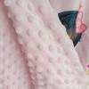 Scotch Check Personalized Newborn Baby Gifts - Soft Plush Minky Dot Toddler Baby Blanket Custom with Name - Print 30"x40" view 3