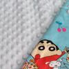 Scotch Check Personalized Newborn Baby Gifts - Soft Plush Minky Dot Toddler Baby Blanket Custom with Name - Print 30"x40" view 4