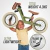 BERG Biky - Retro Green - Lightweight Balance Bike for Toddlers | Toddler Bike, Kids Bike for 2-5 Year Olds | Easy-to-Use Mini Bike for Boys & Girls | Ideal First Bike for Kids view 4