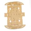 Reland Sun 4WD Robot Motor Smart Car Chassis Kits With Speed Encoder 51 M26 DIY Education Robot Smart Car Kit Diy Electronic view 2