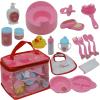 The New York Doll Collection Baby Doll Feeding & Caring Accessory Set in Zippered Carrying Case view 1